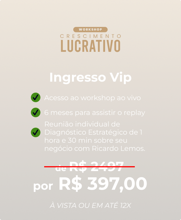 Ingresso Vip